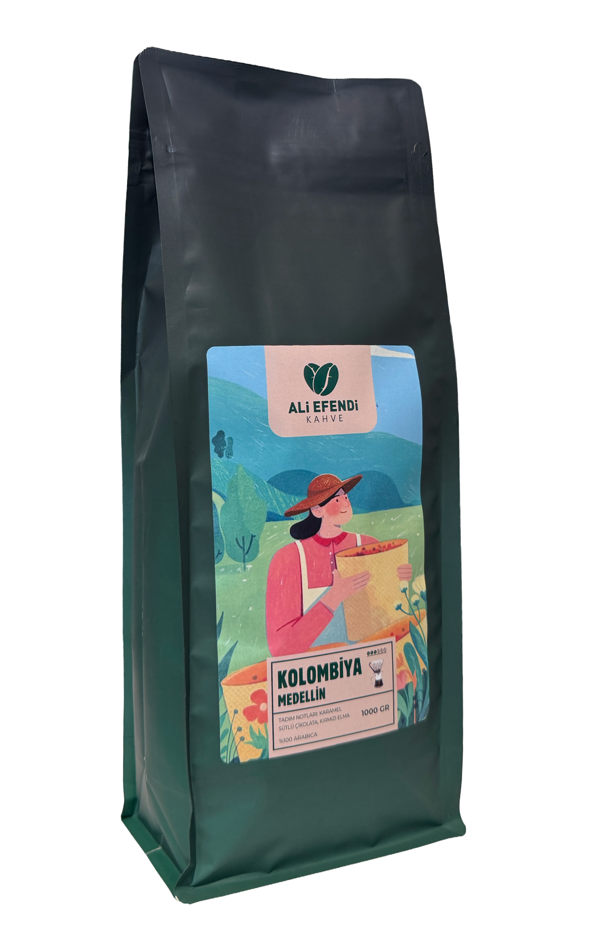 Ali Efendi Kahve Kolombiya Supremo Medellin Kahve 1 Kg.