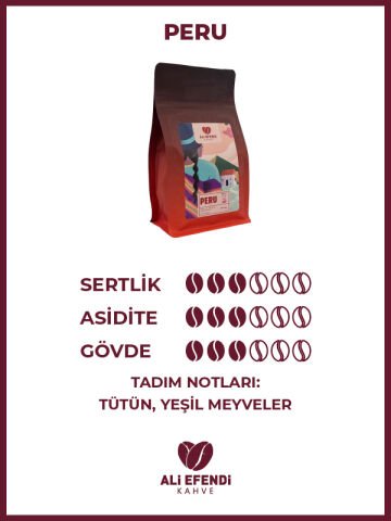 Ali Efendi Kahve Peru Kahve 1 Kg.