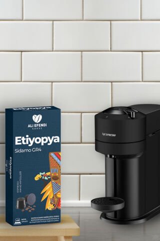 Ali Efendi Kahve Etiyopya (Sidamo) GR4 Kapsül Kahve Nespresso uyumlu 5x10'lu