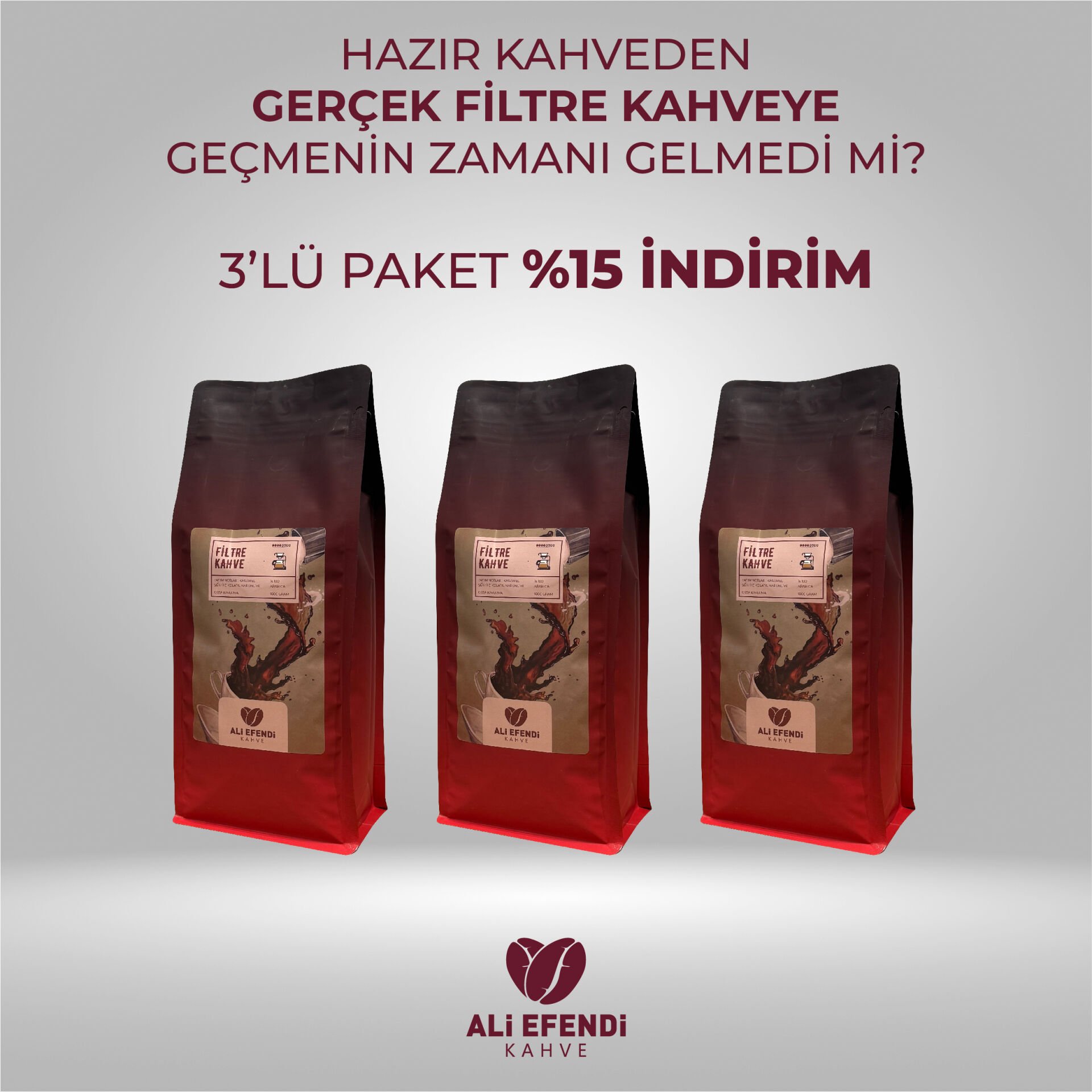 3 Kg Filtre Kahve Etiyopya Lekempti - İşletmelere özel