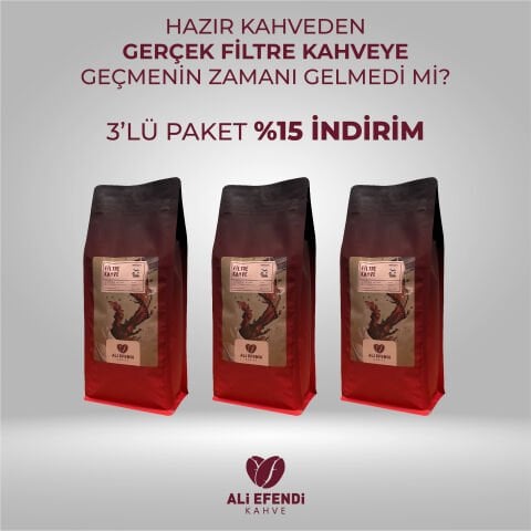 3 Kg Filtre Kahve Etiyopya Lekempti - İşletmelere özel