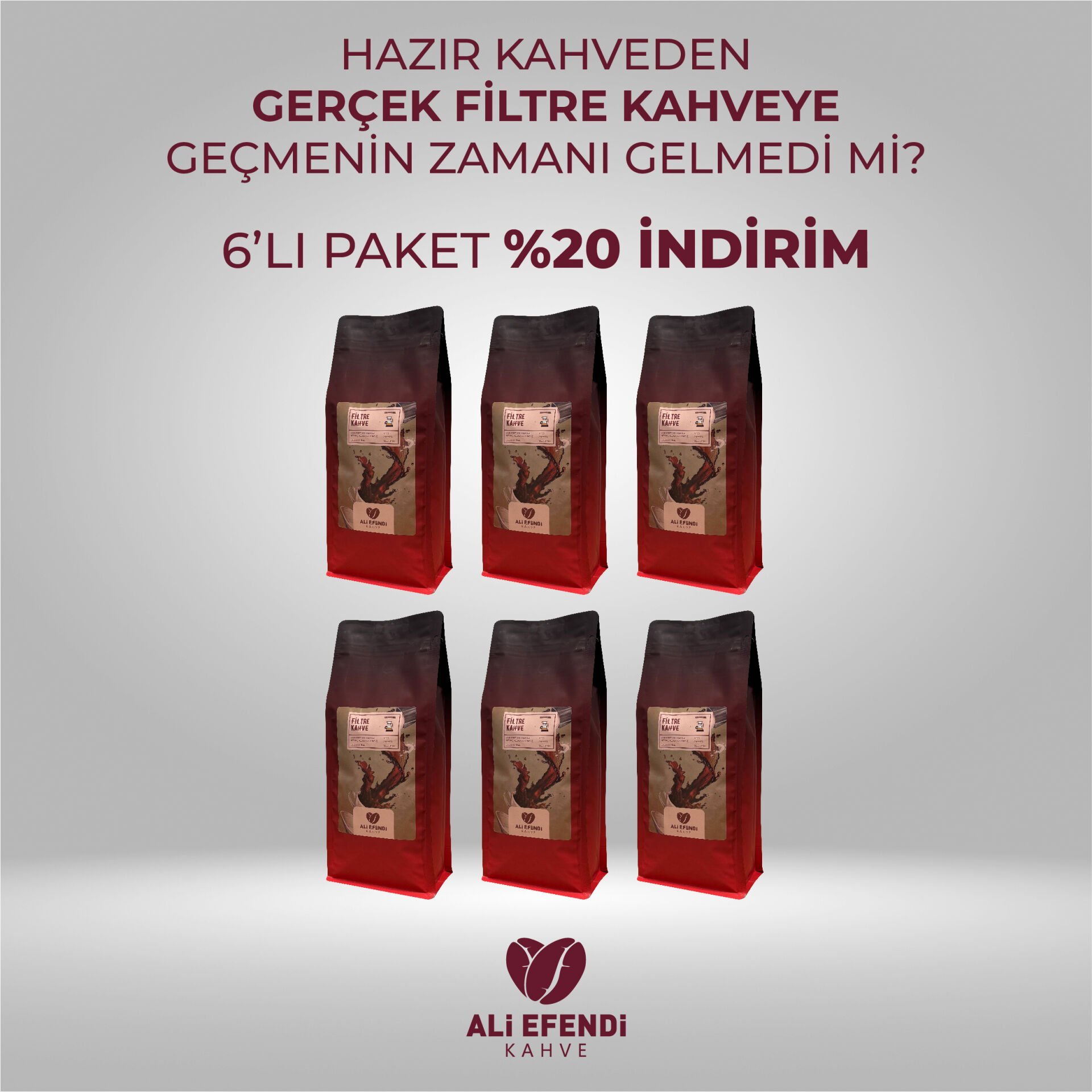 6 Kg Filtre Kahve Etiyopya Lekempti - İşletmelere özel