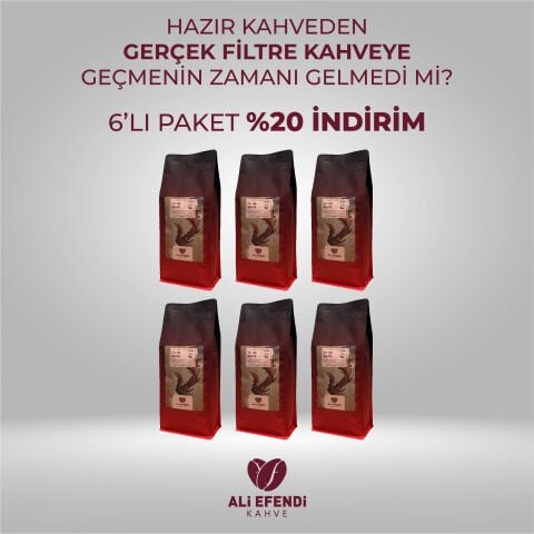 6 Kg Filtre Kahve Etiyopya Lekempti - İşletmelere özel