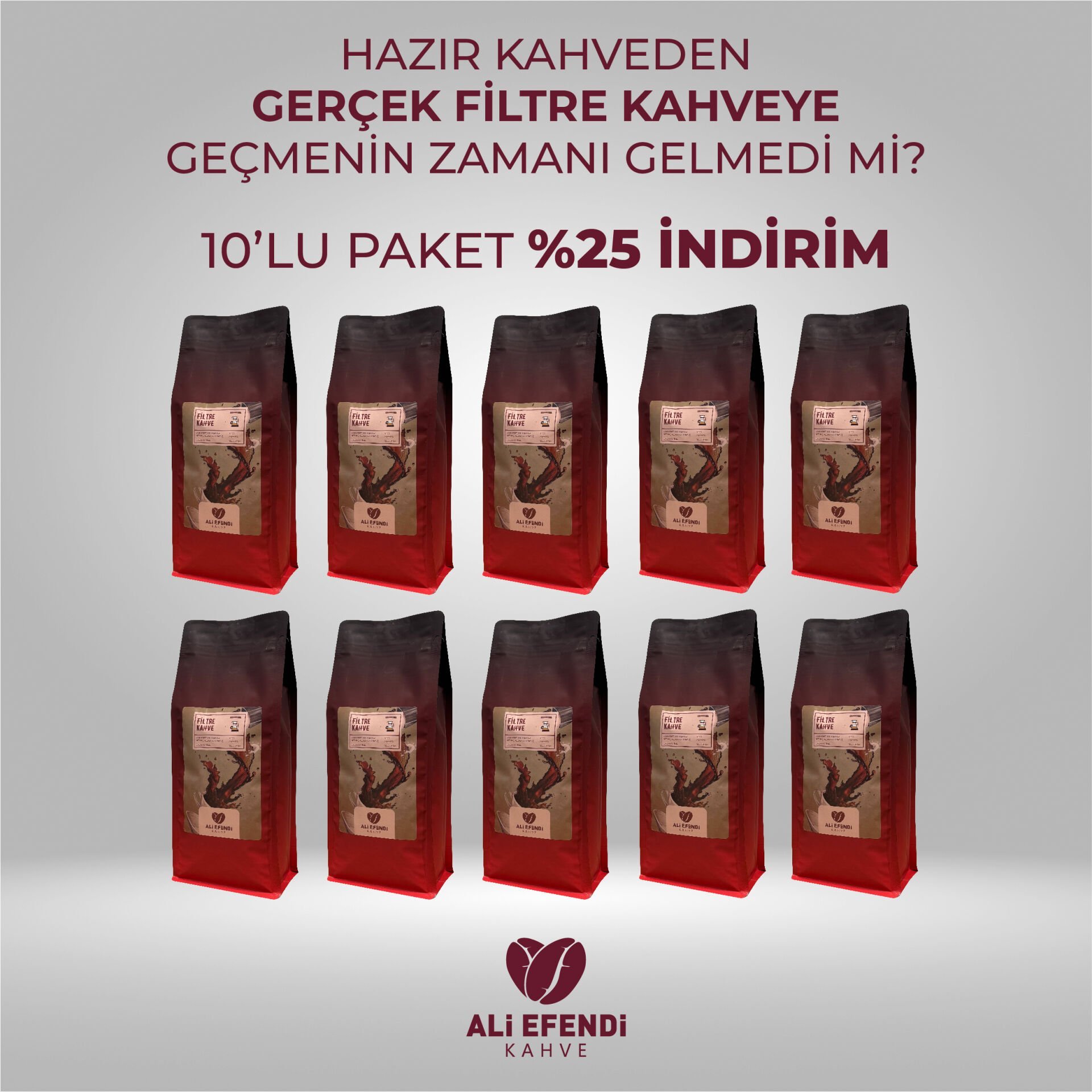 10 Kg Filtre Kahve Etiyopya Lekempti - İşletmelere özel