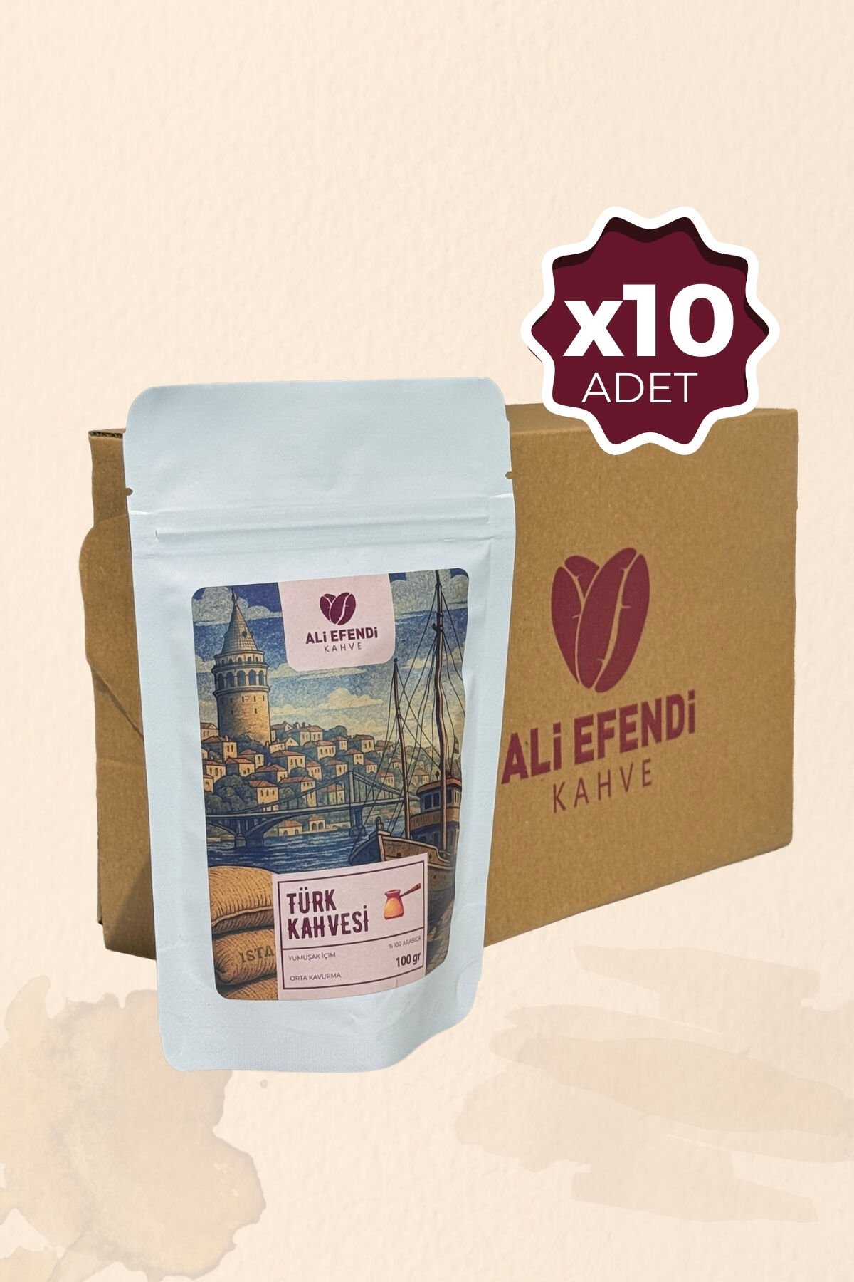 100 gr 10'lu Türk Kahvesi