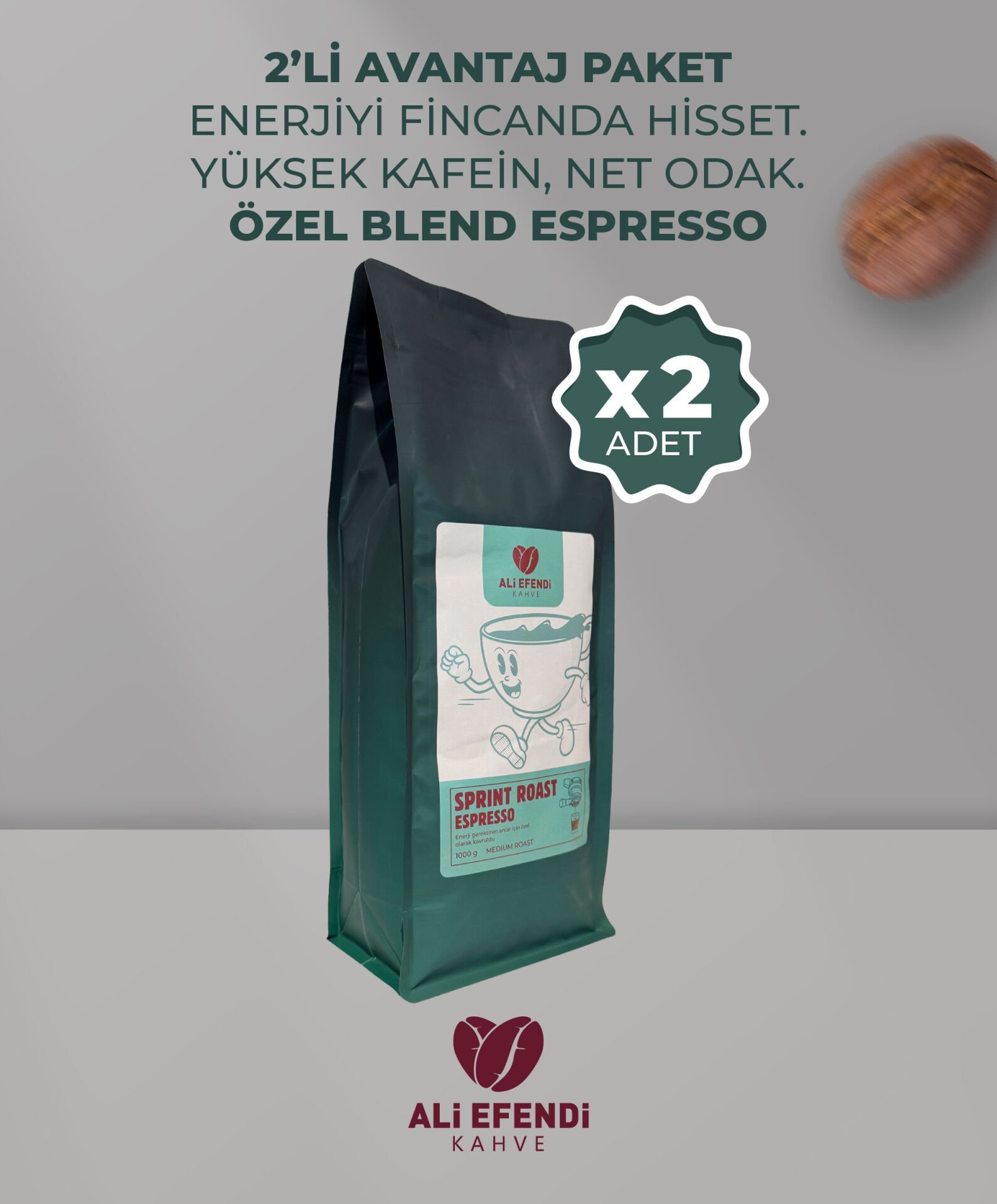 1 Kg 2 Adet Sprint Roast Epsresso