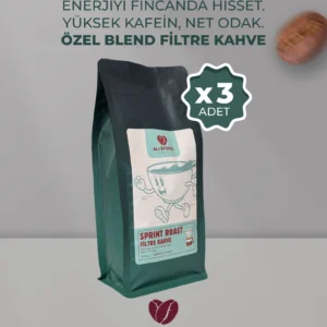 500 Gr. 3 Adet Sprint Roast Filtre Kahve