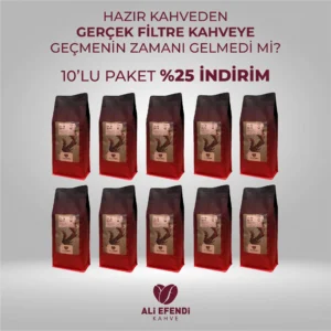 10 Kg Filtre Kahve Etiyopya Lekempti - İşletmelere özel